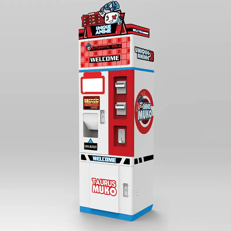 GuangzhouUniqu1's tweet image. Anti-thief door control system with warning alarm and lighting which protects your money always safe and sound. Extremely small cabinet footprint ensures it can be installed everywhere. Custom-made coin changer is available (thickness of coin/token).
#CoinMachine #giftshops