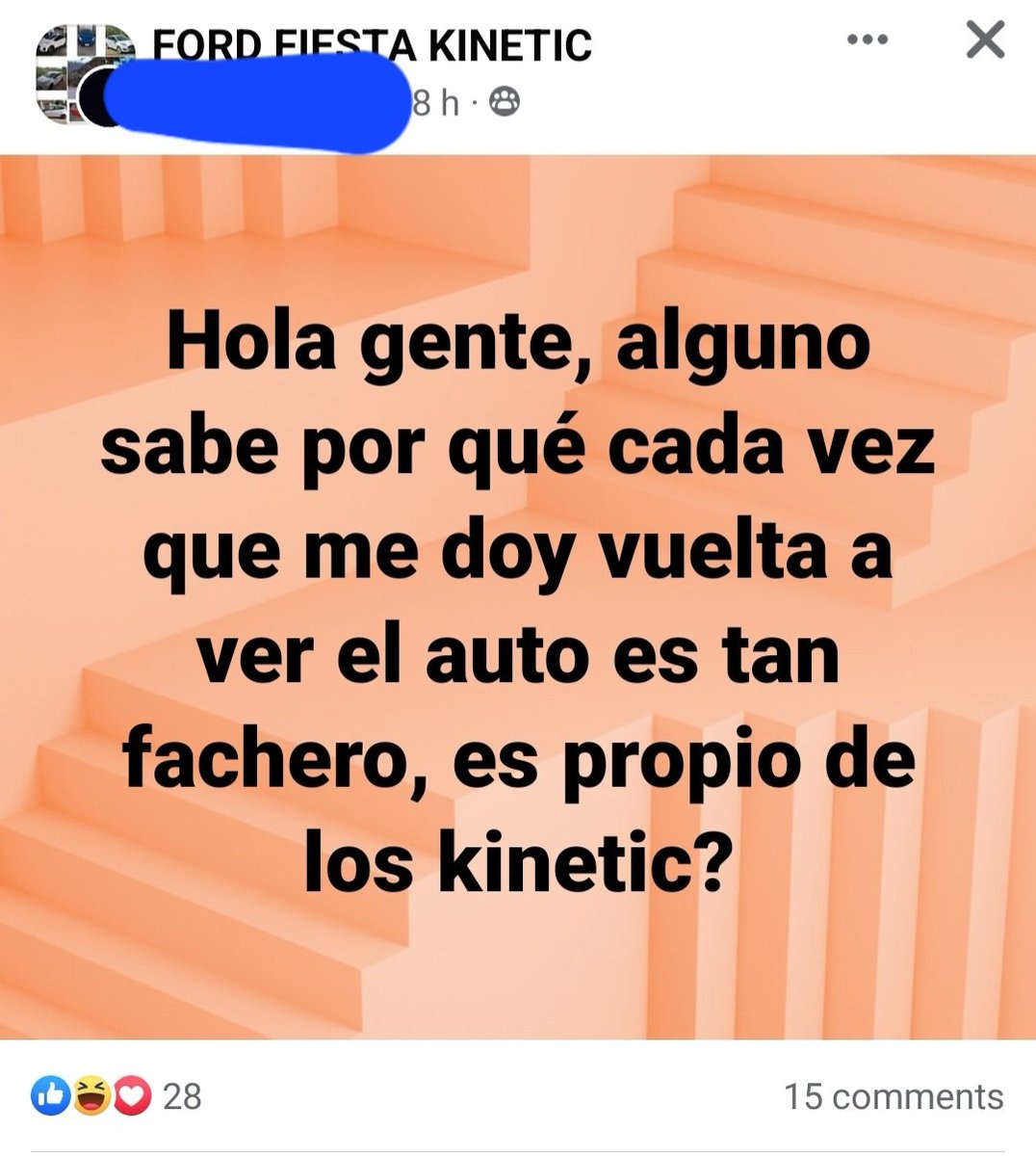 fedetbq's tweet photo. Me metí en un grupo de Fiesta Kinetic para averiguar por el problema del ABS del de un amigo.
Creo que ni en el grupo de Bora encontrás semejante fantasmeada. https://t.co/LyQa4aQwRO