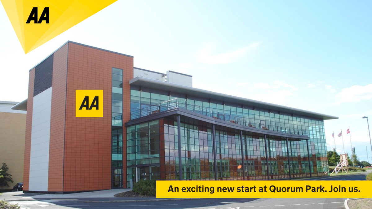 Our Newcastle offices have moved! With new opportunities, brilliant transport links &amp; exclusive onsite perks, this is an exciting time for us.

From gym &amp; sports facilities to discounted childcare &amp; great food. 5 miles from the city centre.

Find out more theaacareers.co.uk