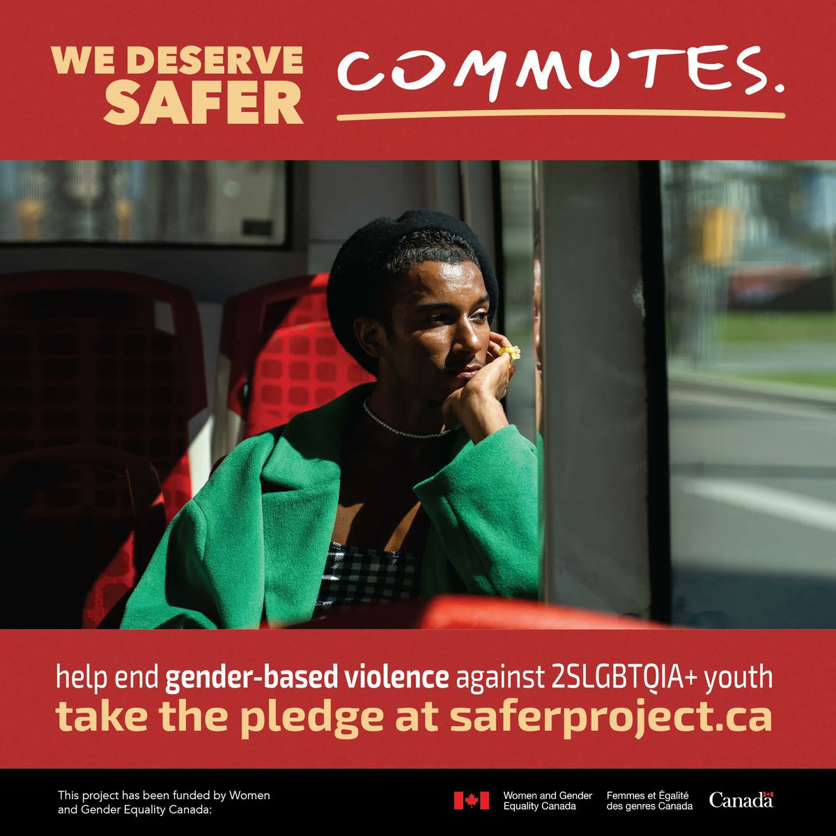 FaeJohnstone's tweet photo. For #TransDayOfVisibility, I encourage cis folks to take the #WeDeserveSafer pledge to fight GBV against Trans and 2SLGBTQIA+ Youth. 

DYK: 70% of trans youth in Canada have experienced sexual harassment? 

We all have a role to play. Take the pledge: https://t.co/3leINmxsjB https://t.co/rAsdCmVCgy
