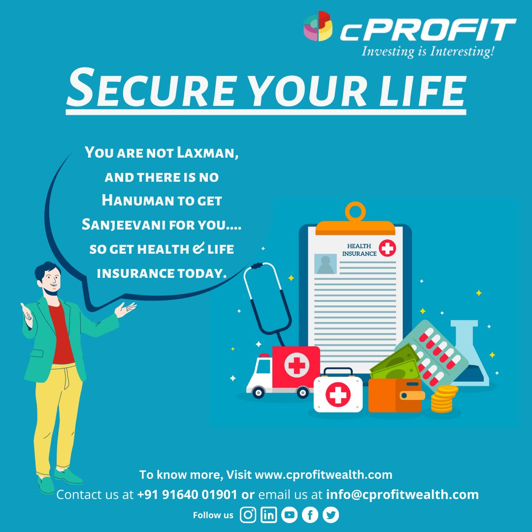 cPROFITWealth's tweet image. #Secureyourlife #healthinsurance #healthcare4all #insurance