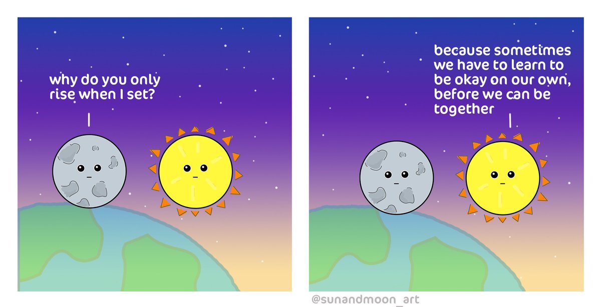 sunandmoon_art's tweet photo. on our own 

#comics #sun #moon https://t.co/QoPHgBYhej