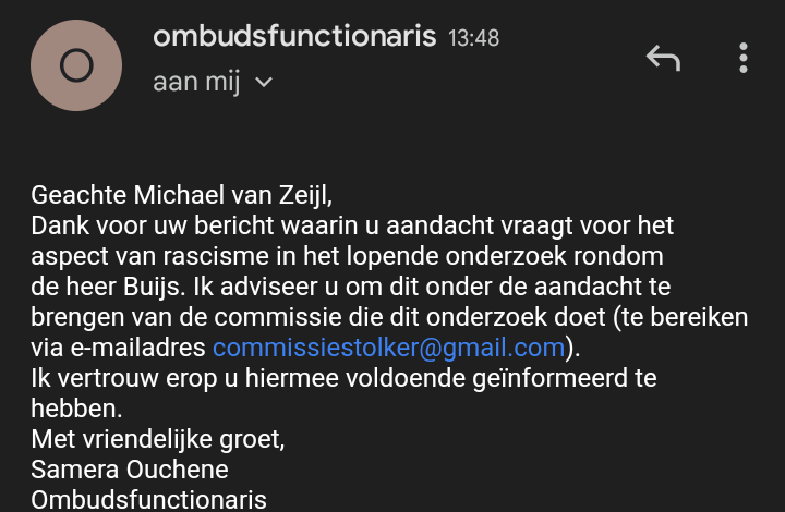 MikevanZeijl's tweet photo. Tip: stuur je klachten over transhaat en racisme door @laurensbuijs direct door naar de onderzoekscommissie. https://t.co/4MuUwUiG7k