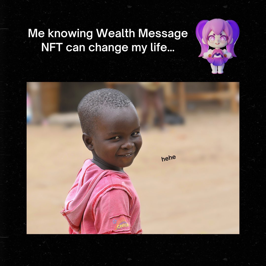 crypto_omaa's tweet photo. My entry for the #WealthMessageUGC campaign @Wealth_Message https://t.co/XJA8EVI45w