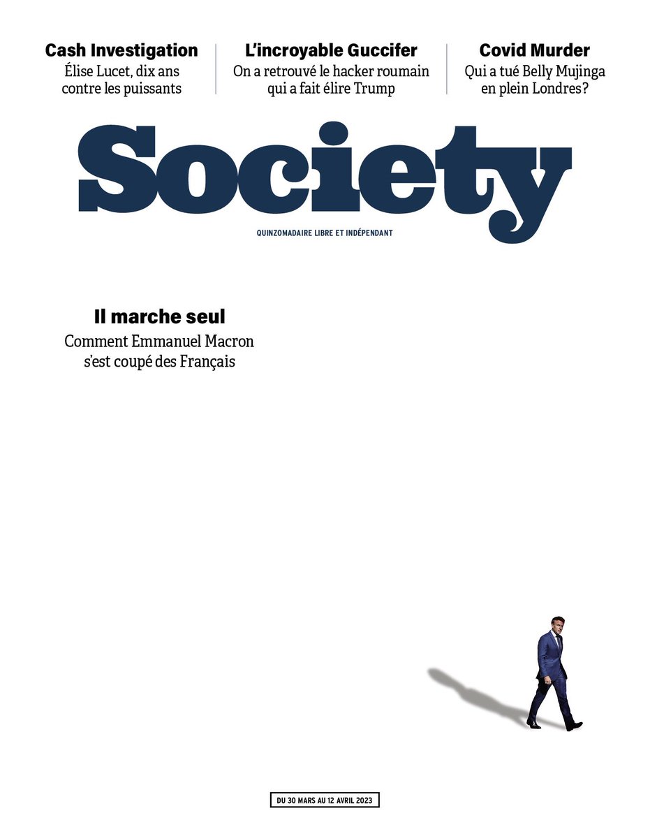 fdestais's tweet photo. L’art  de la couv, comme toujours maîtrisé à la perfection par @SocietyOfficiel. https://t.co/LgN2YOz6UE