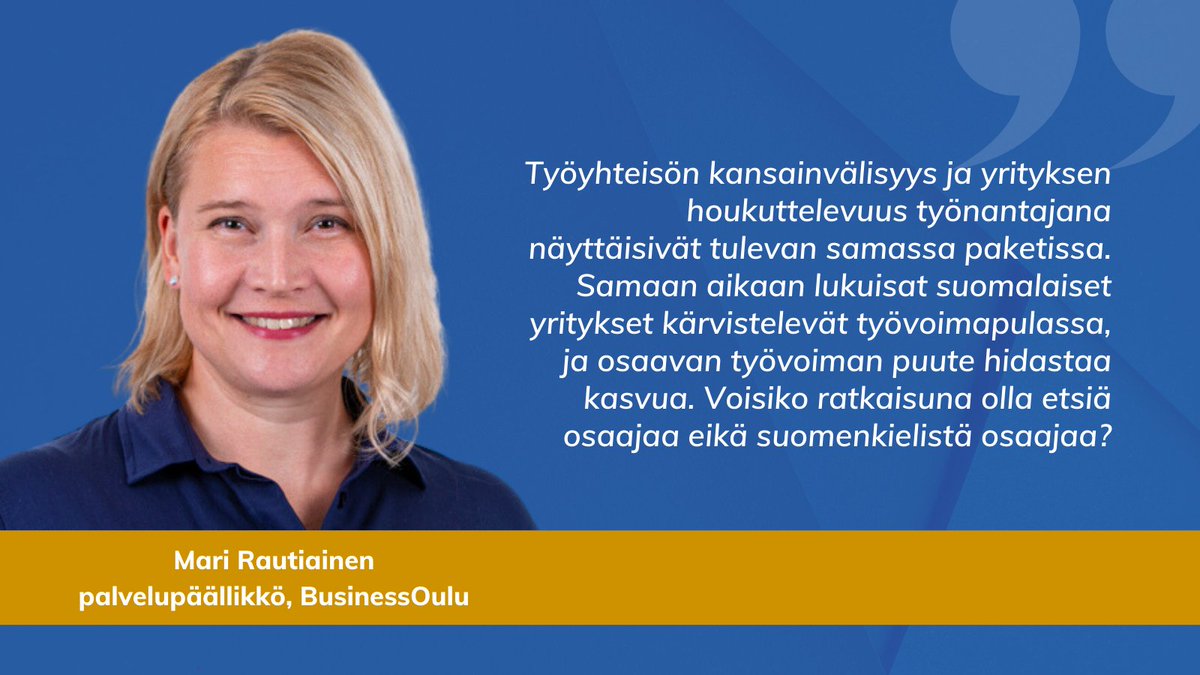 KansainvĂ€listen osaajien Suomi (@kvosaajiensuomi) on Twitter photo "Nuoret osaajat edellyttĂ€vĂ€t työnantajalta sekĂ€ diversiteettiĂ€ ettĂ€ kansainvĂ€listĂ€ toimintaa. Avoin ja kansainvĂ€linen työpaikka houkuttelee osaajia â taustasta riippumatta", kirjoittaa <a href="/RautiainenMari/">Mari Rautiainen</a> raporttimme nĂ€kökulmakirjoituksessa. Lue blogistamme đ
kvosaajiensuomi.com/blogi-1/typaik⊠"Nuoret osaajat edellyttĂ€vĂ€t työnantajalta sekĂ€ diversiteettiĂ€ ettĂ€ kansainvĂ€listĂ€ toimintaa. Avoin ja kansainvĂ€linen työpaikka houkuttelee osaajia â taustasta riippumatta", kirjoittaa <a href="/RautiainenMari/">Mari Rautiainen</a> raporttimme nĂ€kökulmakirjoituksessa. Lue blogistamme đ
kvosaajiensuomi.com/blogi-1/typaikâŠ