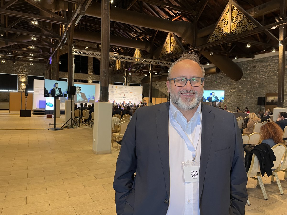 HumanValueHR's tweet photo. At the Exports Summit organized by SEVE Greek Exporters’ Association in Thessaloniki.  Always looking for ways to learn new stuff and network with other professionals. 

#Networking #Exports #Summit #Convention #MeetingPeople #PeopleMakeTheDifference https://t.co/zgAwd9JP57