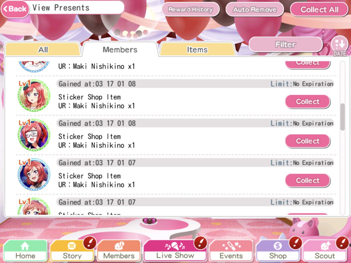 _makinico's tweet photo. It's really hard to believe its almost been 10 years too. These past few years I didn't enjoy the game as much as I used to but I made sure to do so this month. Got a lot of cards I had been wanting for years, completed sets I love and filled my maki album to 138/173 🩷 happy end https://t.co/47iTWhdmqM