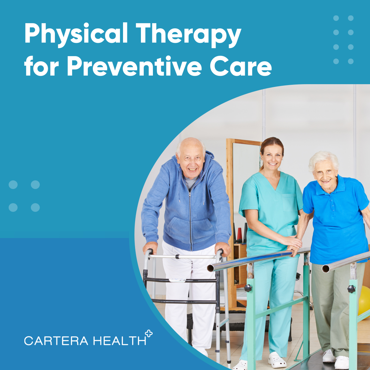 With age, people tend to lose their sense of balance and physical strength, making them more prone to accidents and falls...

Read more: facebook.com/CarteraHealth/… 

#SugarLandTX #PhysicalTherapy #PreventiveCare #HomeHealthCareServices #ImproveBalance