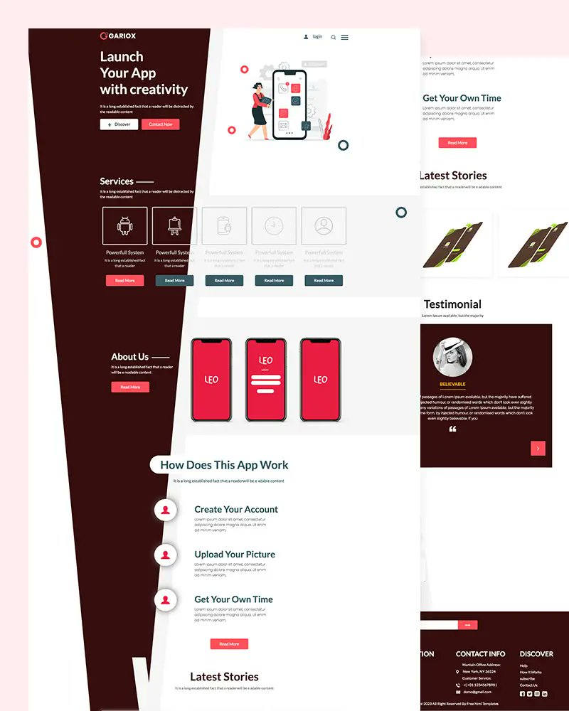 htmldotdesign's tweet image. Gariox – Mobile App Website template - #mobile #app #mobileapp #webtemplate #webdesign #ui #website #websitedesign #html #websitetemplate #webdesigner #template #graphicdesign #bootstrap #webdevelopment #html5
html.design/download/mobil…