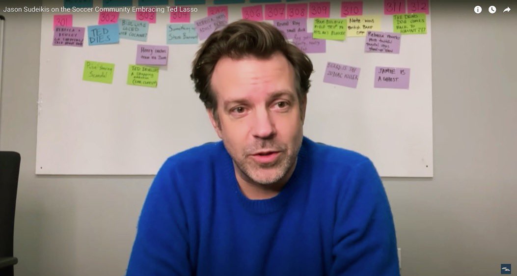 Hang on one quick second…#TedLasso