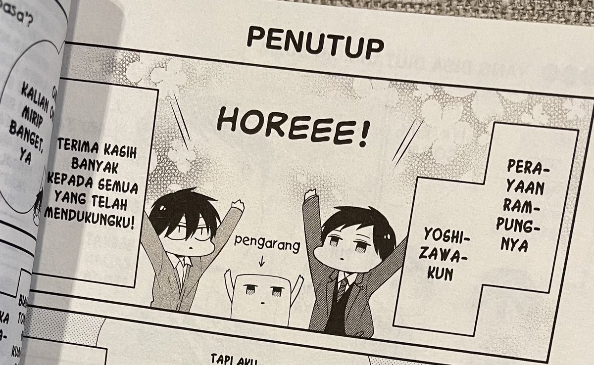 2巻もいただきました。あとがきも翻訳してくださっている…! https://t.co/rZSa41w9Pc 