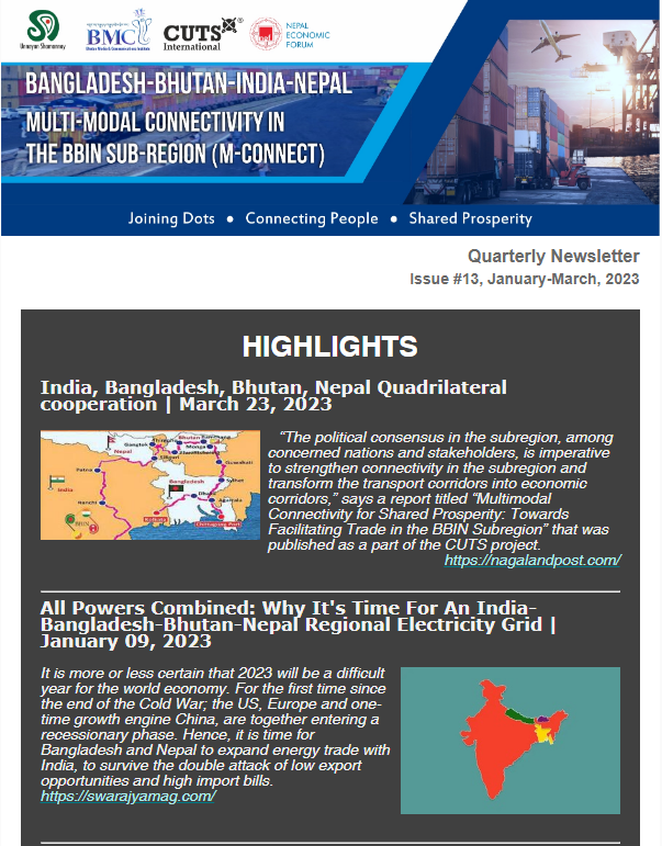 CUTS M-Connect Project (@cuts_mconnect) on Twitter photo #Quarterly #ENewsletter
Enhancing #Quadrilateral #Corporation in the #BBIN #Subregion
Please read this at:
cuts-citee.org/newsletter/m-c…
<a href="/bc_cuts/">Bipul Chattopadhyay</a> <a href="/unsy_org/">Unnayan Shamannay</a> <a href="/NEFNepal/">Nepal Economic Forum</a> <a href="/Bhutan_MCI/">BMCI</a> <a href="/BimstecInDhaka/">BIMSTEC</a> <a href="/ADB_HQ/">Asian Development Bank</a> <a href="/sasecprogram/">SASEC</a> <a href="/CUTS_CITEE/">CUTS CITEE</a> <a href="/SureshSinghPar5/">Suresh Singh Parashar</a> <a href="/ArnabG9/">ArnabG</a> <a href="/MBhonsale/">Mihir Shekhar Bhonsale</a> <a href="/Swati_vrma/">Swati Verma</a> #Quarterly #ENewsletter
Enhancing #Quadrilateral #Corporation in the #BBIN #Subregion
Please read this at:
cuts-citee.org/newsletter/m-c…
<a href="/bc_cuts/">Bipul Chattopadhyay</a> <a href="/unsy_org/">Unnayan Shamannay</a> <a href="/NEFNepal/">Nepal Economic Forum</a> <a href="/Bhutan_MCI/">BMCI</a> <a href="/BimstecInDhaka/">BIMSTEC</a> <a href="/ADB_HQ/">Asian Development Bank</a> <a href="/sasecprogram/">SASEC</a> <a href="/CUTS_CITEE/">CUTS CITEE</a> <a href="/SureshSinghPar5/">Suresh Singh Parashar</a> <a href="/ArnabG9/">ArnabG</a> <a href="/MBhonsale/">Mihir Shekhar Bhonsale</a> <a href="/Swati_vrma/">Swati Verma</a>
