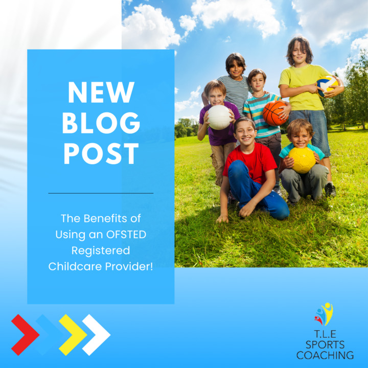 Have you considered the benefits of using an Ofsted registered childcare provider? 🤔 Our latest blog dives into this and explores the benefits in detail, read now ahead of Easters school holidays! Link: tlesportscoaching.co.uk/the-benefits-o… #TLESports 🟥 🟦 🟨