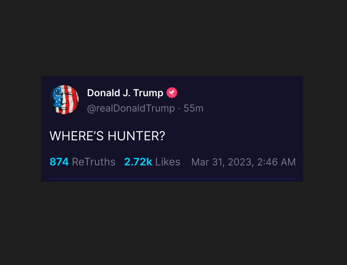 . @ 0246 WHERE'S HUNTER?