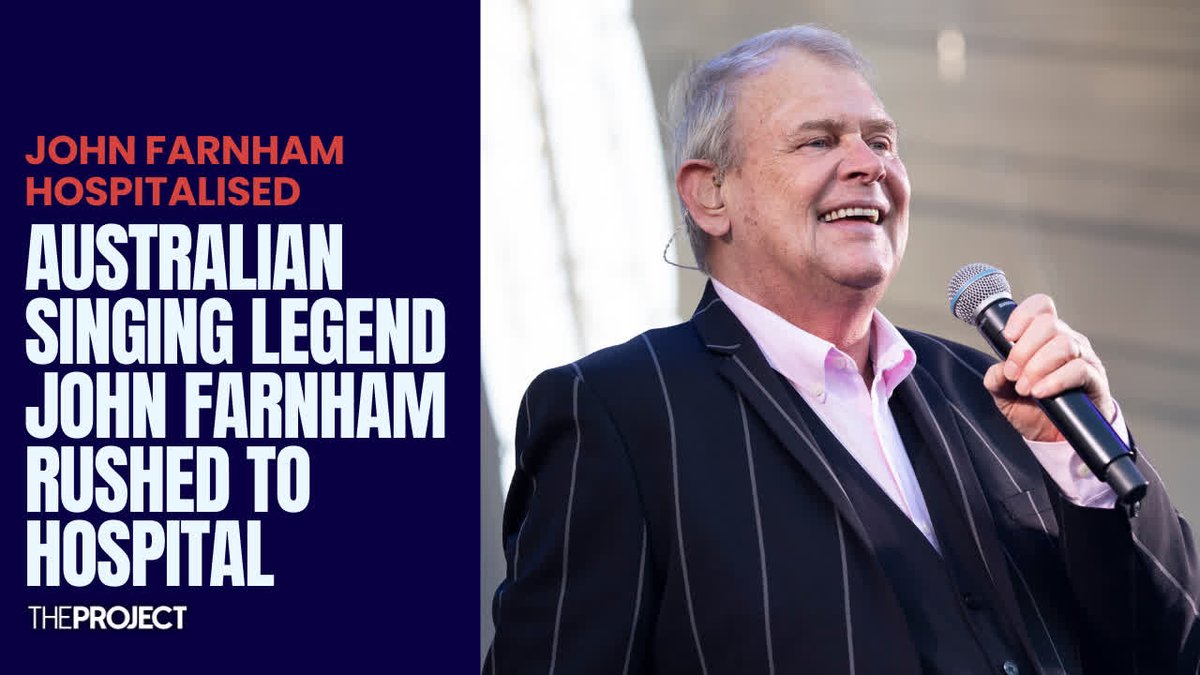 The Project on Twitter "Australian legend John Farnham is back in