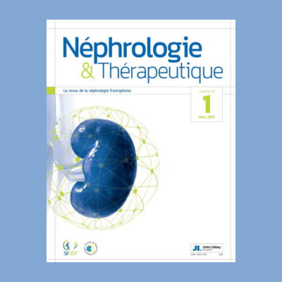 🆕Vous l'attendiez ! 
Le nouveau numéro de <a href="/NephrolTherap/">Nephrologie & Therapeutique</a> est sorti !
Si vous êtes adhérent, vous pouvez accéder gratuitement à sa version numérique avec vos codes.
Sommaire en 1 coup d'oeil ✅ bit.ly/3Km3Z7m

Bonne lecture !