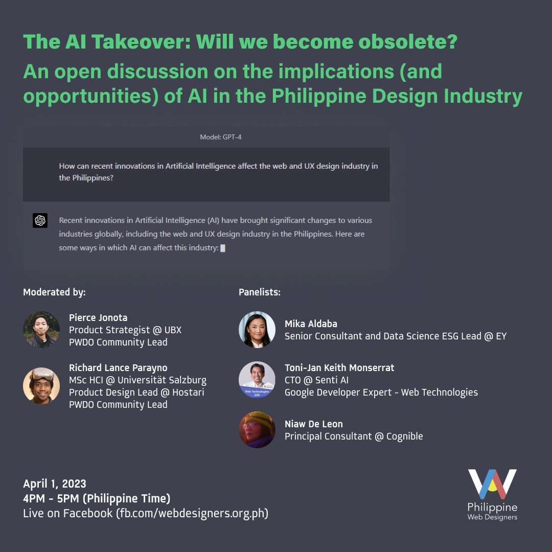 Philippine Web Designers Organization tweet media