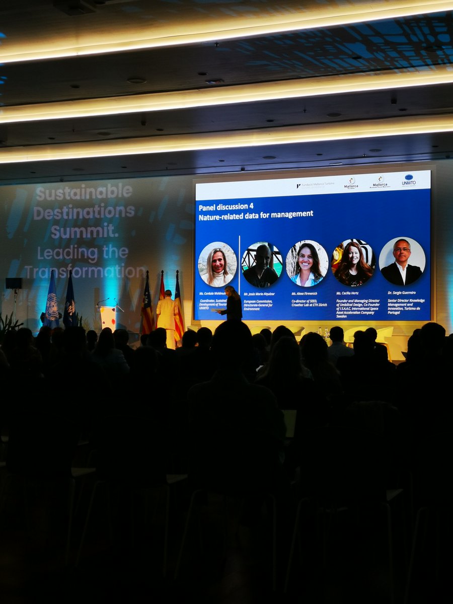 The second session of the II Sustainable Destinations Summit #SDSummit has already started ✅. 

We invite you to take a virtual seat and be part of it, here: us06web.zoom.us/j/85303270334

#mallorca, #sustainabletourism, #bepartofthechange, #circulareconomy
