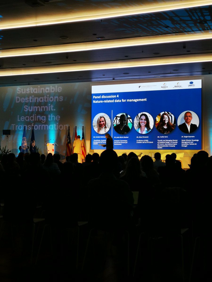 The second session of the II Sustainable Destinations Summit #SDSummit has already started ✅. We invite you to take a virtual seat and be part of it, here: us06web.zoom.us/j/85303270334 #mallorca, #sustainabletourism, #bepartofthechange, #circulareconomy