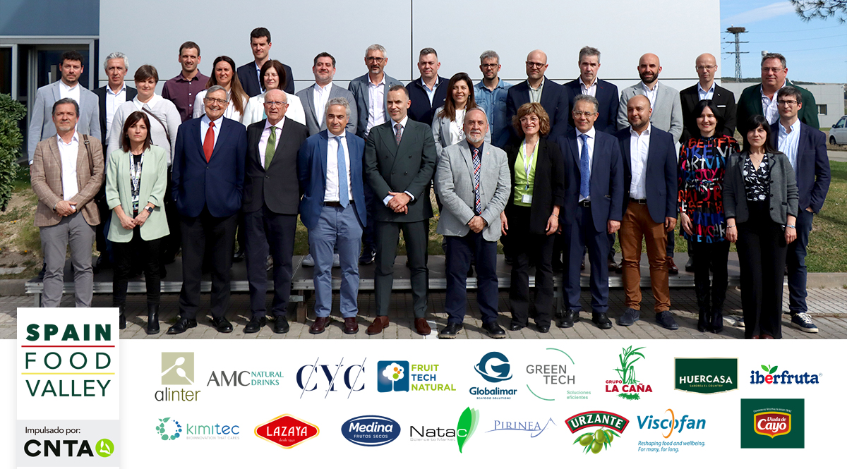 CNTA_CIT's tweet photo. 🟢🗣¡#SpainFoodValley comienza su andadura!
Ayer mantuvimos en CNTA la primera reunión de trabajo con las empresas de esta agrupación.
Se han presentado al PERTE Agroalimentario un total de 28 proyectos multisectoriales por valor de 37,3 millones de euros👉🏻https://t.co/dSMVIwAIBd https://t.co/Z9MUANYoxN