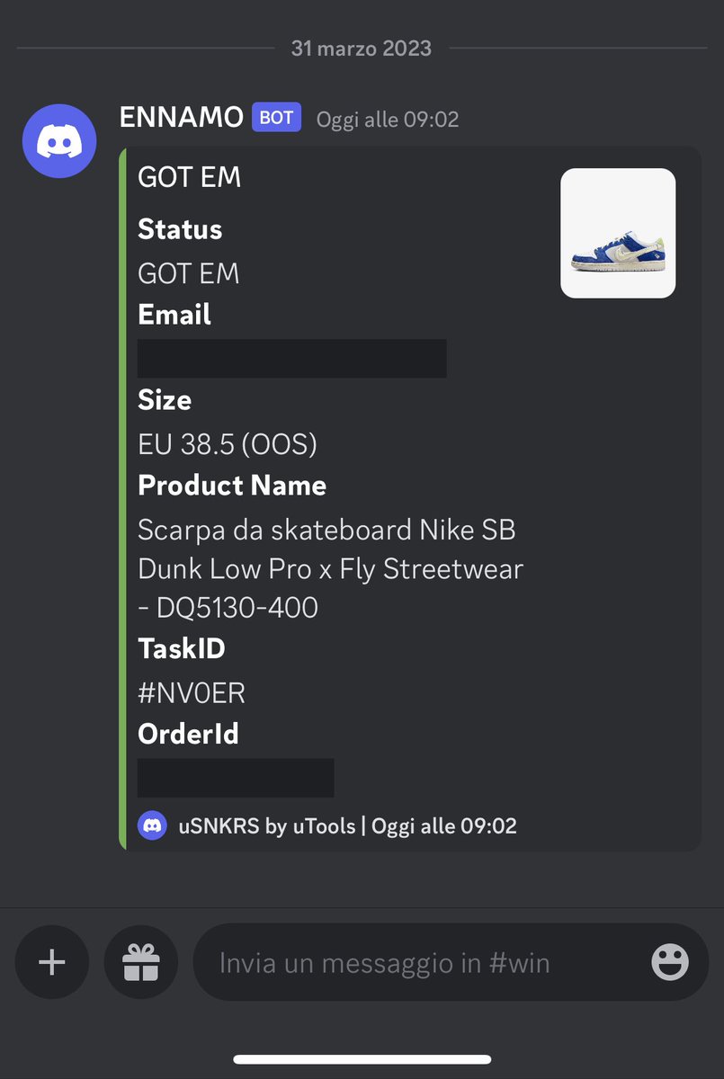 OcR4m (@ocr4mlovesnkrs) on Twitter photo Dunk low SB Gardenia 👨🍳
C.G <a href="/GhostCopEU/">GhostCop</a> <a href="/ShinyNotify/">ShinyNotify</a>
I’m always taking W with <a href="/OceanSnkrs/">Ocean SNKRS</a> account
Proxy <a href="/Marsproxies/">MarsProxies</a>
Bot <a href="/usnkrs/">USNKRS</a>
Tool @KenkiTools <a href="/SpeedUp_Corp/">SpeedUp Tools</a> and thanks to <a href="/lightning_tool/">LightningTool</a> who assures me that my shoes will be delivered to my house. Dunk low SB Gardenia 👨🍳
C.G <a href="/GhostCopEU/">GhostCop</a> <a href="/ShinyNotify/">ShinyNotify</a>
I’m always taking W with <a href="/OceanSnkrs/">Ocean SNKRS</a> account
Proxy <a href="/Marsproxies/">MarsProxies</a>
Bot <a href="/usnkrs/">USNKRS</a>
Tool @KenkiTools <a href="/SpeedUp_Corp/">SpeedUp Tools</a> and thanks to <a href="/lightning_tool/">LightningTool</a> who assures me that my shoes will be delivered to my house.