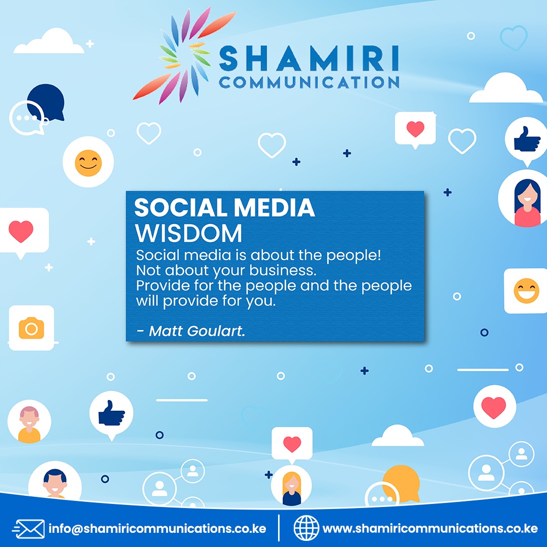 Shamiricomm's tweet photo. Have a fantastic Friday!
Here is a quick tip on how to go about your social media marketing!
🤔 Curious to learn more?
Contact us today!
 info@shamiricommunication.co.ke
 +𝟐𝟓𝟒𝟕𝟏𝟒 𝟎𝟒𝟒 𝟔𝟒𝟒 / +𝟐𝟓𝟒𝟕𝟏𝟐 𝟏𝟎𝟏 𝟏𝟕𝟏
 https://t.co/waqEEc3WRS https://t.co/ZRXYPWvgkZ