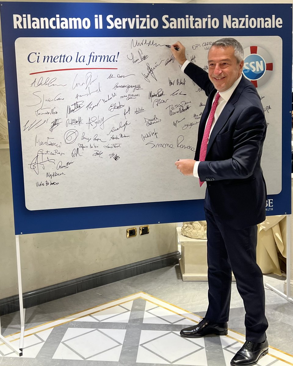 Cartabellotta's tweet image. Il Servizio Sanitario Nazionale è un pilastro della nostra democrazia
Io ci metto la firma per rilanciarlo 
Fallo anche tu nei commenti 
#GIMBE2023 
#SalviamoSSN