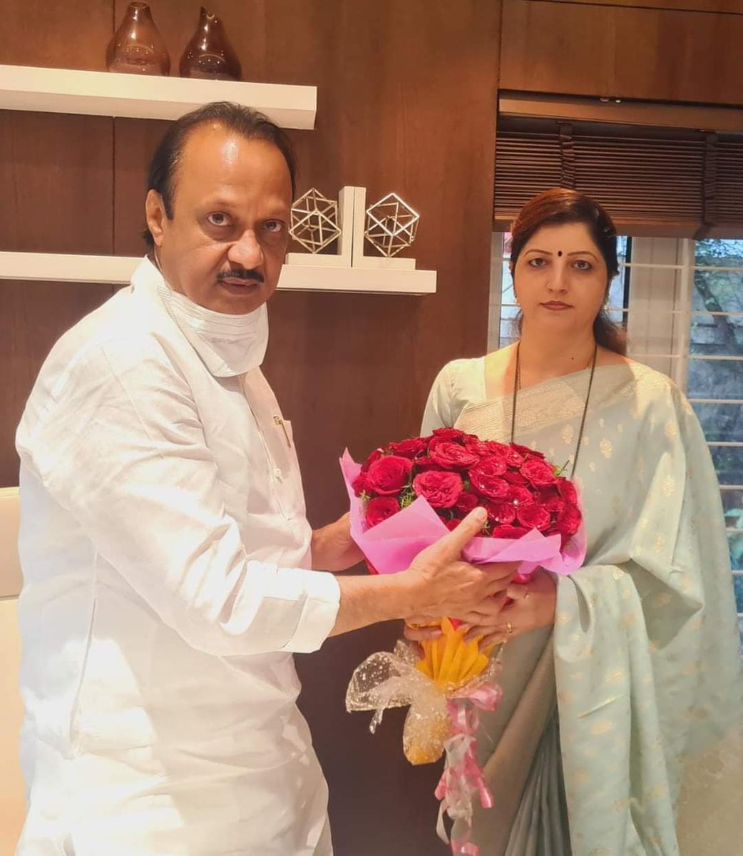 ChakankarSpeaks's tweet photo. राज्याचे विरोधी पक्ष नेते आदरणीय अजितदादांची आज सदिच्छा भेट घेतली.
@AjitPawarSpeaks https://t.co/GlrgvbSLnL