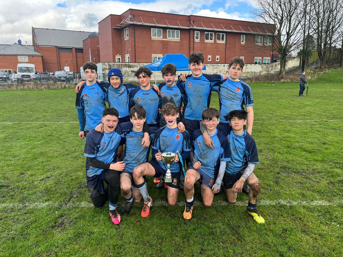 Thank you to Bury Grammar school <a href="/BGSboys/">Bury Grammar Boys</a> for hosting a very competitive U14 sevens festival. It was a fantastic afternoon of rugby and the <a href="/mgs_1515/">Manchester Grammar School</a> pupils brought back the trophy. Well done! 🏆 #sportsforall