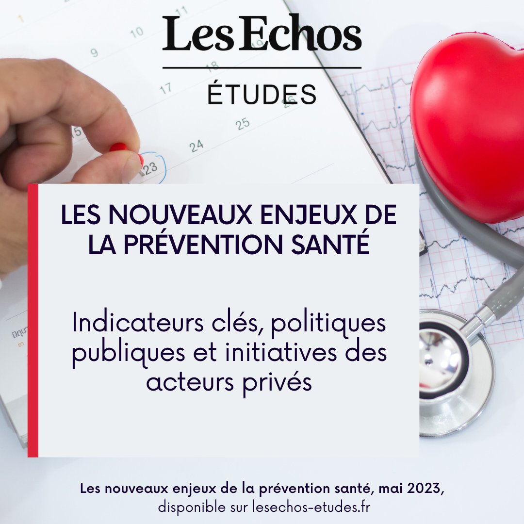 ECHOS_ETUDES's tweet image. [A VENIR] Etat des lieux précis de l’actualité réglementaire et concurrentielle du marché de la #prévention #santé ➡️ bit.ly/3XoDjqs #santé #numérique #prévention
