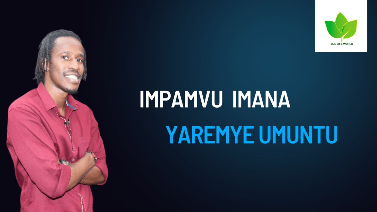 zoelifeworld's tweet photo. Menya impamvu Imana yakuremye ndetse n'umugambi wayo ku muntu ukurikira ino video kuri ZOE LIFE WORLD TV.
https://t.co/xmyzJ2XTcH
#RwOT @MarieKresbach @LXXZENN @kingfabu1 https://t.co/kDUEabB5Ep