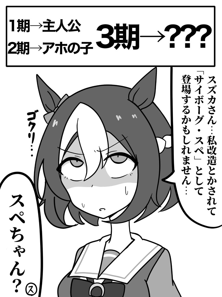 #今月描いた絵を晒そう 
#ウマ娘 
個人的にカフェとポッケの絵がお気に入りです 