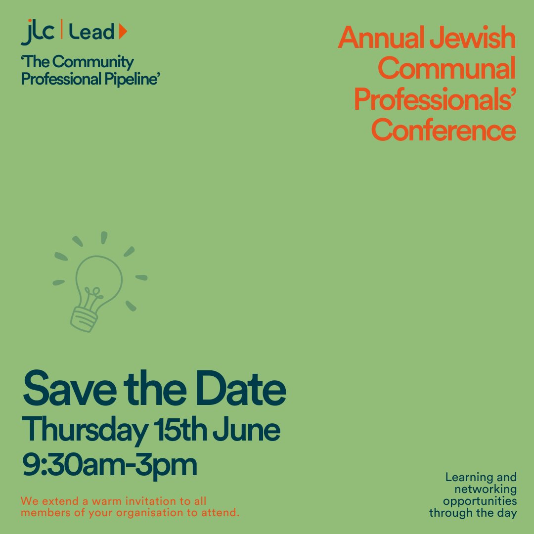 Lead (@lead_) on Twitter photo Get the date in your diary for our Annual Professionals' Conference on June 15th, where we'll be exploring 'The Community Professional Pipeline'. Join us for a brilliant day of networking and learning!
Find out more: thejlc.org/professionals Get the date in your diary for our Annual Professionals' Conference on June 15th, where we'll be exploring 'The Community Professional Pipeline'. Join us for a brilliant day of networking and learning!
Find out more: thejlc.org/professionals