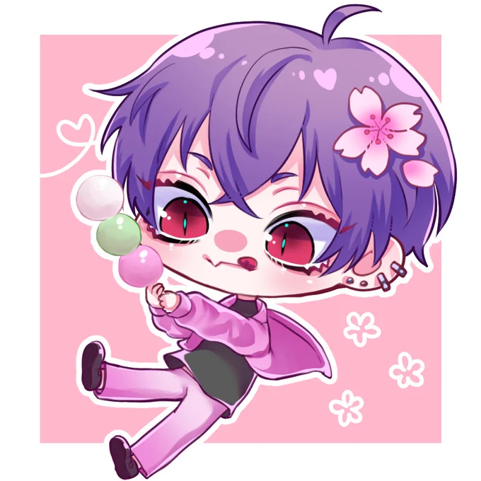 #茄子画 