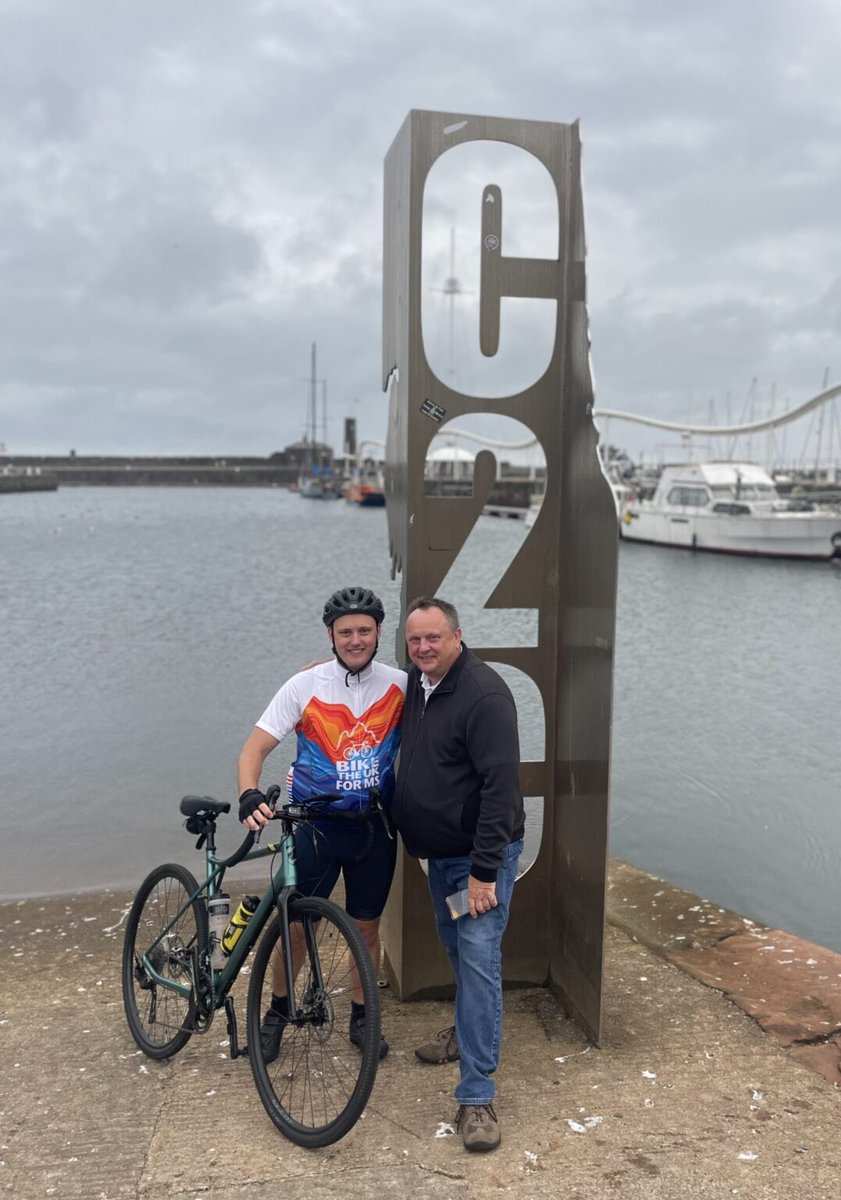 A son taking on a challenge, inspired by his dad: “I know first-hand how much this can help every individual and their families through varying stages of tier journeys with MS”

biketheukforms.org/dan-derbyshire…

#charity #challenge #cycling