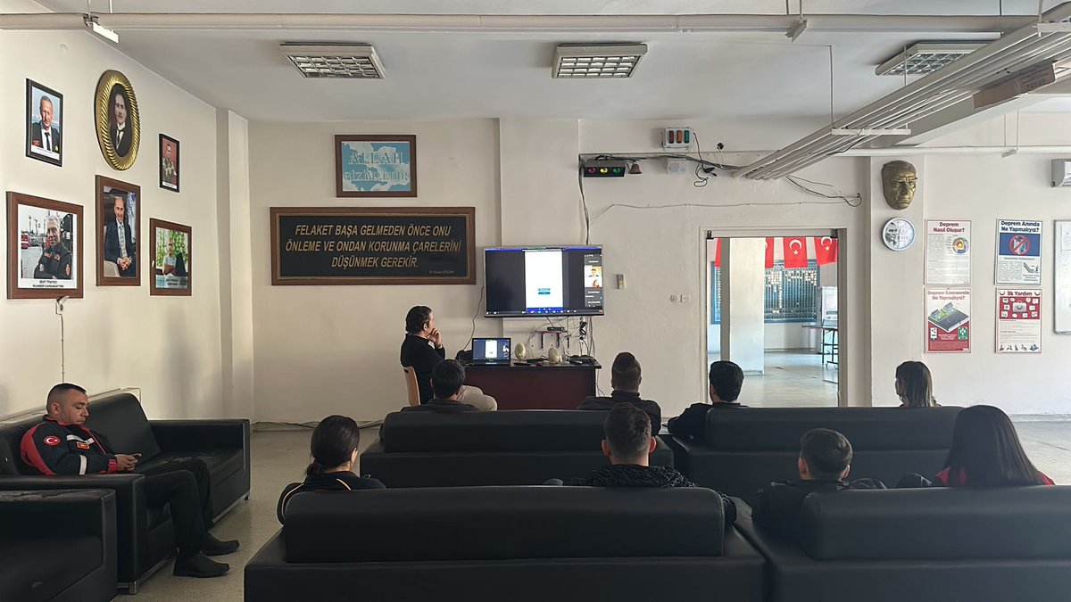 We completed another phase of the @procuresecurity PCP Project Izmir Metropolitan Municipality Fire Department building. Digital triage system for disasters and emergency. Four consortiums presented their digital products related to triage. The best will be used in the future.