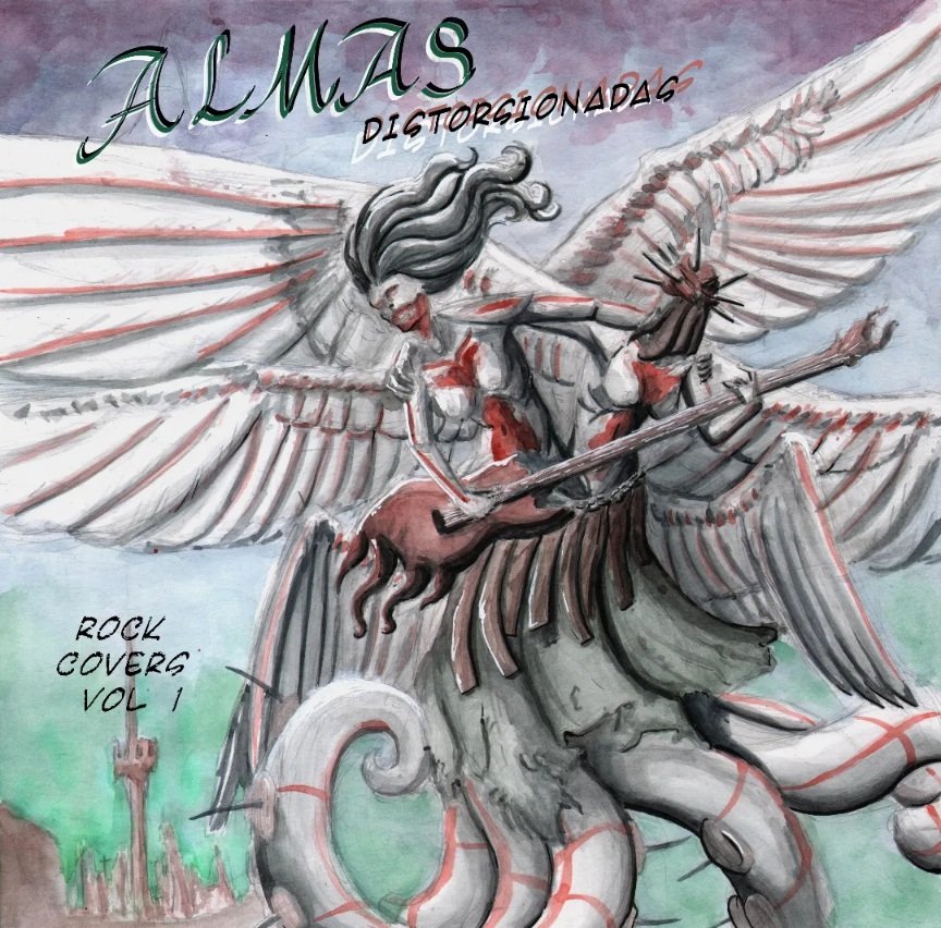 peluca_art's tweet photo. And it's finished!!!🔥🎸🎸. I had fun with this one 
#Album #artwork #art #ArtistOnTwitter #creaturedesign #deathmetal https://t.co/J1drPNhwGr