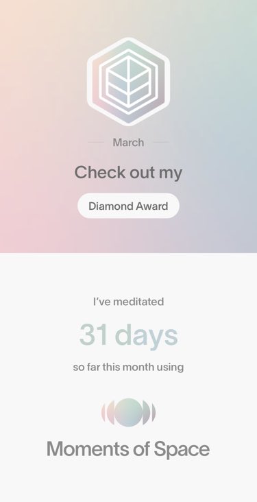 momentsofcy's tweet image. It’s been a very rewarding month 😏 💎 ⁦@momentsofspace⁩ @kiml0607 @tomos_881 ⁦@Vendi_MoS⁩ @kithardy3 ⁦@Elleballxx⁩ ⁦@ellaMoSpace⁩ ⁦@rich_mospace⁩ ⁦@StuPDev⁩

#MoSMarchMeditation in.momentsofspace.com/Zk0i/mosjourney