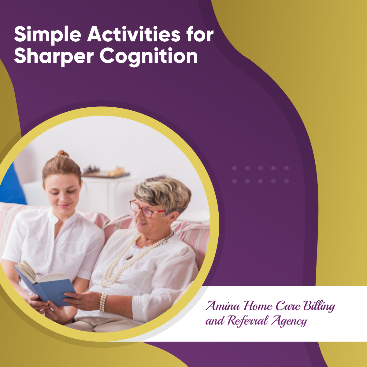 A range of factors can lead to poor cognition. In many cases, cognitive decline can even come with normal aging.

Read more: facebook.com/permalink.php?…

#SimpleActivities #SharperCognition #HomeHealthCare #RockvilleMD