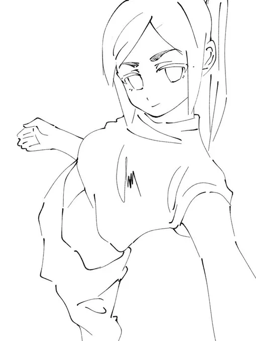 自撮り #イラスト #絵師さんフォロバ100