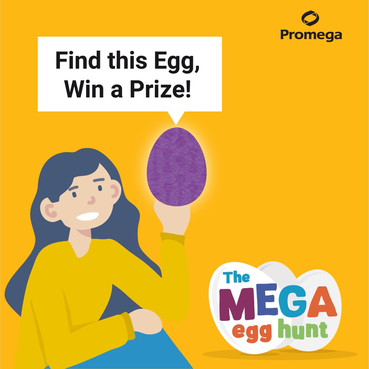 promegauk's tweet photo. Get cracking the #MegaEggHunt finishes today! Day 5's clue is: This immunoassay range will really help illuminate your research (you're looking for the purple egg)
When you find today's egg tell us where it was on our website at https://t.co/wSBYtkkaXS (GB only)
#PromegaEaster https://t.co/ZEYkn6gQ7E