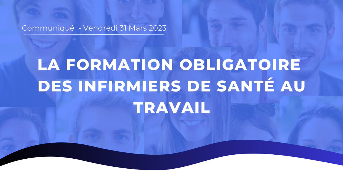 Groupement_IST's tweet image. La nouvelle obligation de formation des #infirmiers de #santé au #travail entre ce jour même en vigueur, à compter du 31 mars 2023. Elle fait suite au #décret du 27 décembre 2022 qui précise ses modalités.
🔎 Découvrez notre communiqué dédié
👉 bit.ly/3G0tgSg
#Formation