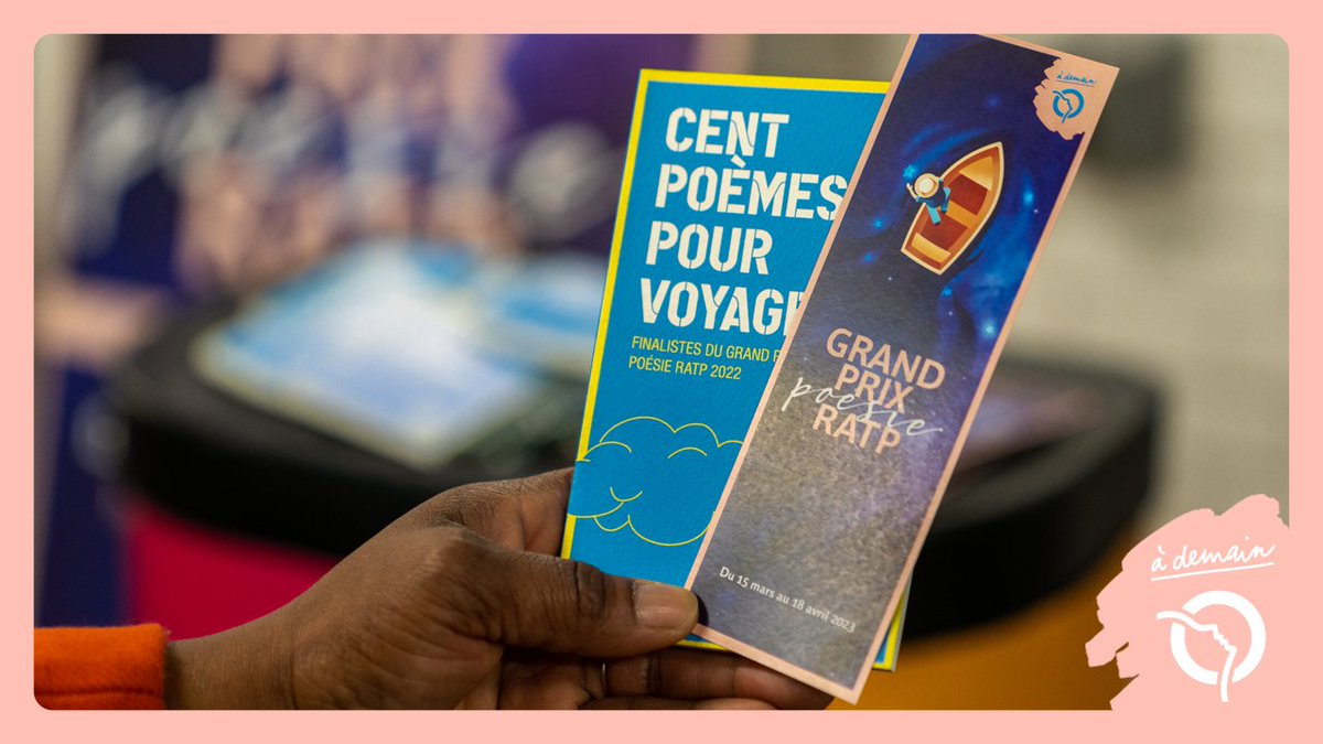 [#GrandPrixPoésie] A vos plumes 🖋 Participez à notre grand concours poésie #RATP et envoyez-nous vos poèmes jusqu'au 18 avril ! Cette année, c'est l'artiste @JeanneCherhal qui préside cette 9ème édition. On a hâte de vous lire 👀 ➡️ ratp.fr/grandprixpoesie