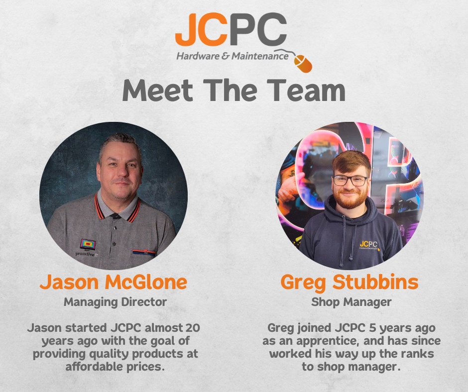 JCPCWorksop's tweet photo. Meet the team! While most of you will have met us before, we wanted to make sure all our new customers are up to speed on who we are 🙂

#JCPC #JCPCWorksop #MeetTheTeam https://t.co/V5AV4bxlzQ