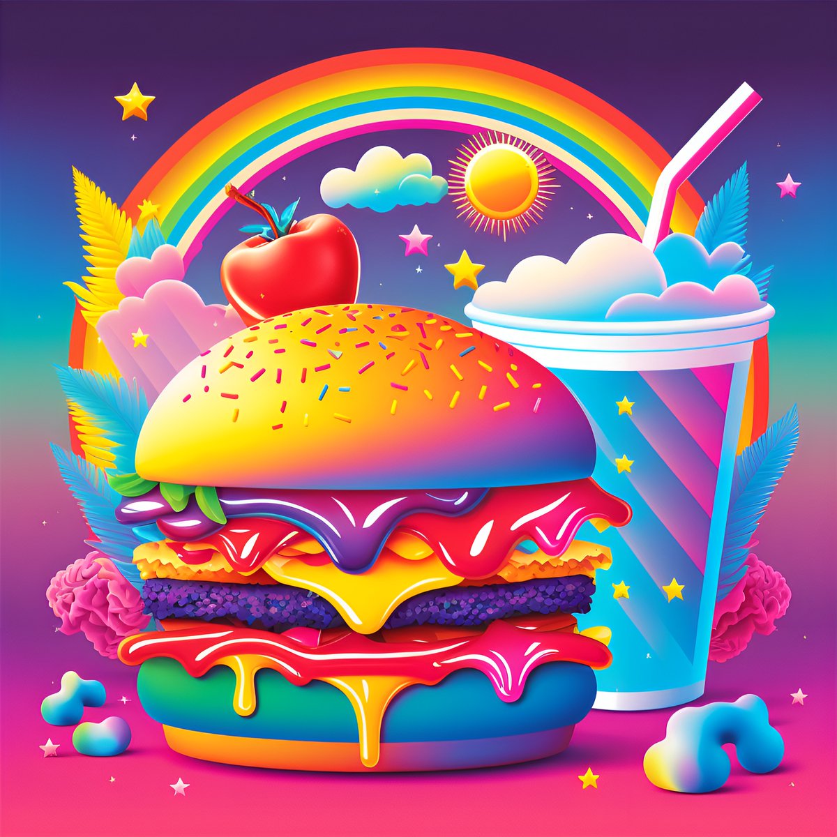 LaMeach's tweet photo. GM everyone!
Today's AI Challenge, create: Your Favorite Food π²ππ
H-ai-ppy Meal
AI used: Midjourney V4
https://t.co/lecxWFQpC6
@generaitiv
#GAIFood https://t.co/c4guvfYLV5