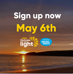 Looking forward to seeing you all at @DILCTB on 6th May #DIL2023 sponsored by @eletricIreland to raise funds for @PietaHouse 
#BrighterTogether #DarknessIntoLight2023