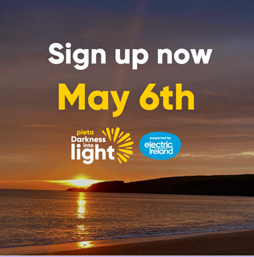 DILCTB's tweet photo. Looking forward to seeing you all at @DILCTB on 6th May #DIL2023 sponsored by @eletricIreland to raise funds for @PietaHouse 
#BrighterTogether #DarknessIntoLight2023 https://t.co/2NEF4zLhVj