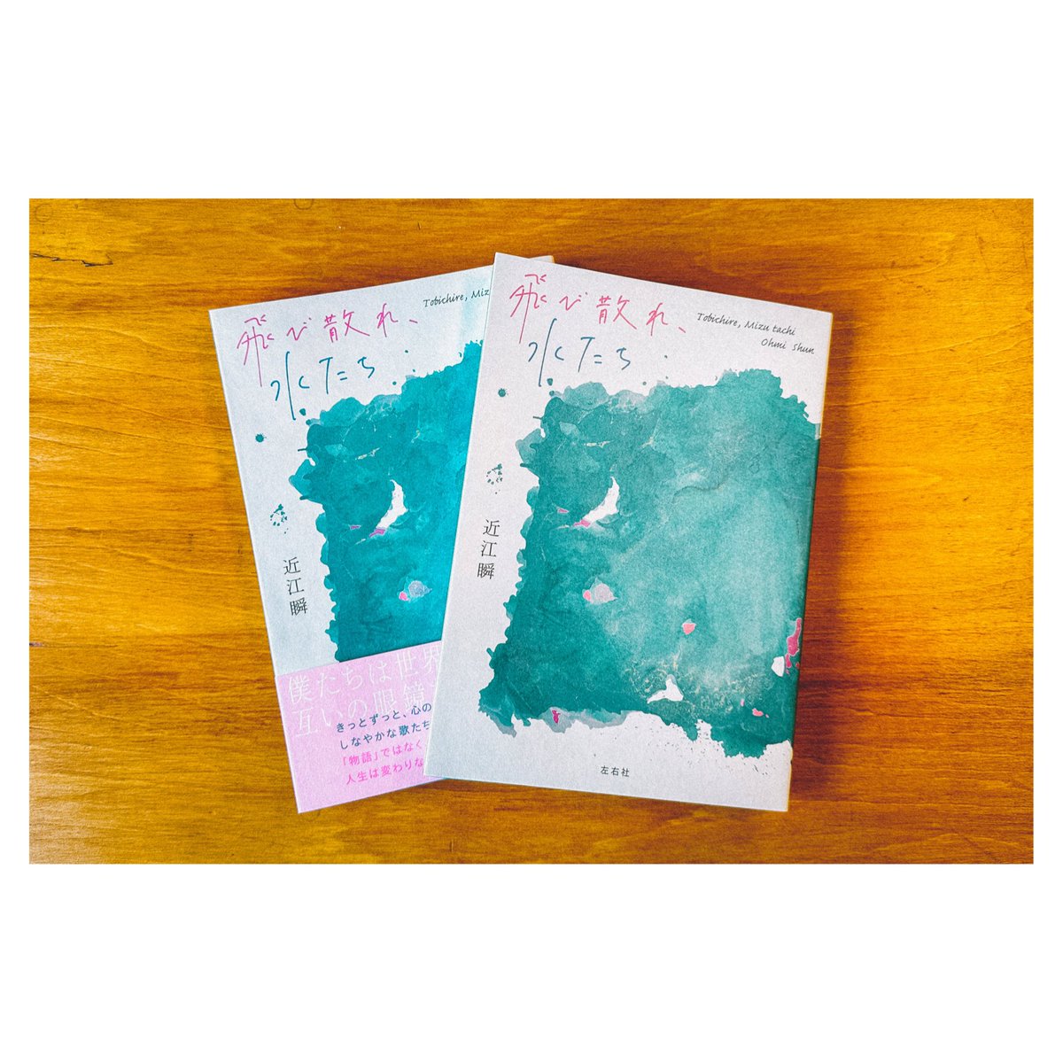 近江瞬@歌集『飛び散れ、水たち』 tweet media