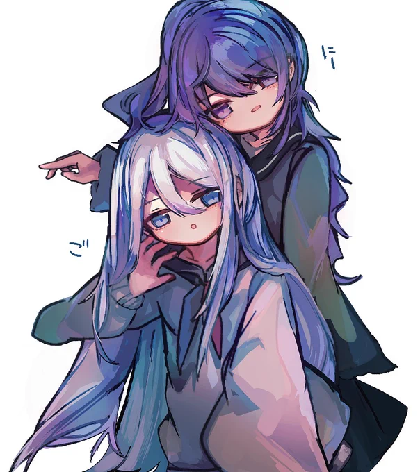 2.5周年でニーゴでかなまふ #prsk_FA #宵崎奏 #朝比奈まふゆ 